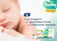 Nedves törlőkendő, New Baby, 4x46 db Pampers Harmonie
