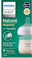 Sklenená dojčenská fľaša Natural Response - 0 m+ PHILIPS AVENT