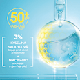 Denný pleťový UV fluid proti nedokonalostiam BHA + Niacinamide SPF 50+ GARNIER PureActive
