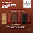 Tartós hajfesték, univerzális vörös 5UR L'ORÉAL PARiS EXCELLENCE Creme
