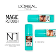 Spray do retuszu odrostów, chłodny brąz L'ORÉAL PARiS MAGIC RETOUCH