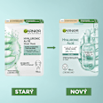 Intenzívne zvlhčujúca textilná pleťová maska Hyaluronic Aloe Serum GARNIER SKIN NATURALS