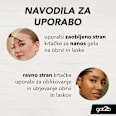 Gel za oblikovanje obrvi in mladih laskov Tinted Glued got2b