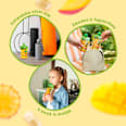 Smoothie, banán-ananász-mangó Bob Snail