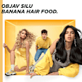 Vyživujúca maska na suché vlasy Banana Hair Food GARNIER FRUCTIS