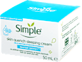 Water Boost skin quench noćna krema za lice Simple