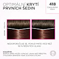 barva na vlasy 418 Čokoládová moka L'ORÉAL PARiS CASTING Crème Gloss