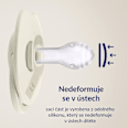 Prime dudlík silikonový 0-6m Blush LOVI