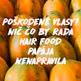 Obnovujúca maska na poškodené vlasy Papaya Hair Food GARNIER FRUCTIS