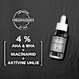 Pleťové sérum proti nedokonalostiam AHA + BHA Charcoal GARNIER PureActive