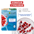 superhydratační textilní maska s granátovým jablkem GARNIER SKIN NATURALS
