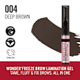  Wonder'Freeze Brow Lamination gel za obrve -  004 Deep brown RIMMEL LONDON