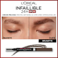 Infaillible Brows creion pentru sprâncene n.3.0 Brunette L'ORÉAL PARiS