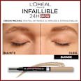 Infaillible Brows creion pentru sprâncene n.7.0 Blonde L'ORÉAL PARiS
