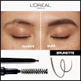 Infaillible Brows creion pentru sprâncene cu varf ultra-precis 105 Brunette L'ORÉAL PARiS
