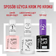Żelowy lakier do paznokci Super Gel 090 Porcelain RIMMEL LONDON