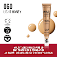 Multi-Tasker Wake Me Up korektor i puder - 060 Light Honey RIMMEL LONDON