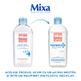 Apă micelară tolerantă pentru față Mixa
