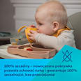 Kubek niekapek z rurką i odważnikiem 270 ml Exotic Animals szary Canpol babies