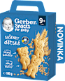 Snacks sušenky dětské Gerber