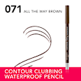 Contour Clubbing vodootporna olovka za oči – 71 All The Way Brown BOURJOIS PARIS
