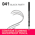 Contour Clubbing vodootporna olovka za oči – 41 Black Party BOURJOIS PARIS