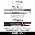 Micro Tatouage Unbelieva Brow creion de sprâncene 108 Dark Brunette L'ORÉAL PARiS