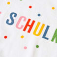 T-Shirt Schulanfang mit "SCHULKIND" Schriftzug, weiß, Gr. 122 ALANA