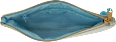 Kosmetiktasche mit Kord-Muster "Ocean Life" manòu