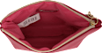 Kosmetiktasche rot mit Herz-Anhänger manòu