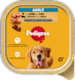 Nassfutter Hund Adult mit Huhn und Rind Pedigree