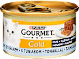 Nedves macskaeledel pástétom tonhallal Purina Gourmet