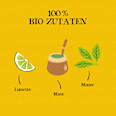 Kräutertee "Brazilian Sunset" mit Limette, Minze & Mate (20 Beutel) Cupper
