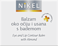 Balzam za područje oko očiju i usana s bademom NIKEL