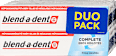 Műfogsorrögzítő krém  blend-a-dent