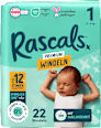 Windeln Premium Gr. 1 (3-5 kg) Rascals