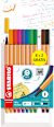 Point 88 Etui Set 8tlg + 2 gratis STABILO