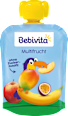 Quetschie Kinderspass Multifrucht ab 1 Jahr (4x90 g) Bebivita