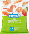 Rondele de orez organic cu aromă de mere și morcovi babylove