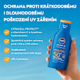 protect & moisture mléko hydratační s SPF50+ NIVEA SUN