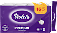 Premium toaletni papir, 3-slojni, 2160 listića Violeta