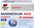 Doppelherz system Magnesium 400 Citrat Granulat Beutel 60 St Doppelherz