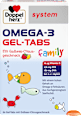 Doppelherz system Omega-3 family Gel-Tabs Erdbeer-Citrusgeschmack 60 St Doppelherz