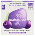 Šumivé kocky Microdrink Boost čierna ríbezľa a čierna baza waterdrop