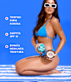 SUN CARE TROPICAL marmelada za zaštitu od sunca i intenzivno tamnjenje, SPF10 AFRODITA