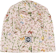 Mütze mit Schmetterling-Muster, beige, Gr. 122/128 Mikk-Line