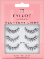 Künstliche Wimpern Fluttery Light 117 Multipack (3 Paar) Eylure
