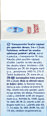 Rýchloobväz, transparentný Mivolis
