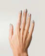 Künstliche Nägel Press Ons Short Round White Cateye Doonails
