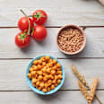 Kindersnack Dinkelbällchen Tomate und Karotte MOGLi